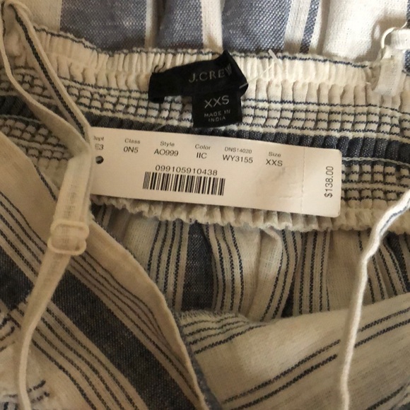 Chambray cover-up dress in stripe - Picture 3 of 5